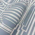 Deco geometric wallpaper roll DC60002 from the Deco 2 collection by Collins & Company