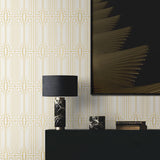 Deco geometric wallpaper decor DC60015 from the Deco 2 collection by Collins & Company