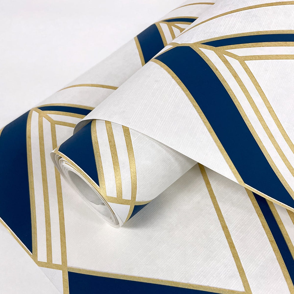 
                  
                    DC60502 geometric wallpaper roll from the Deco 2 collection by Collins & Company
                  
                
