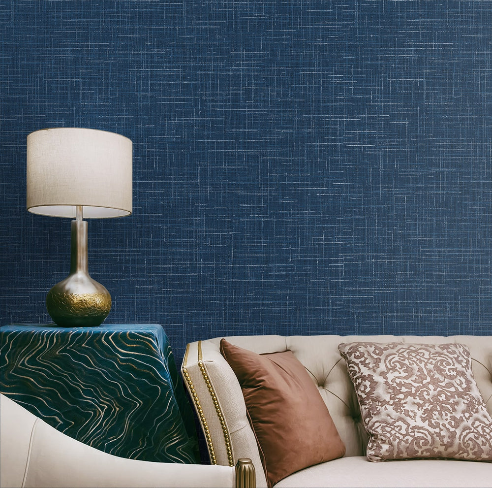 DC60702 faux wallpaper living room from the Deco 2 collection by Collins & Company