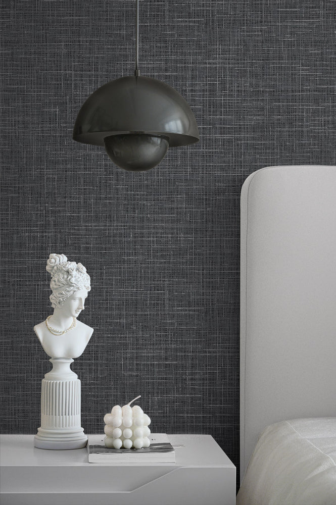 DC60712 faux wallpaper bedroom from the Deco 2 collection by Collins & Company