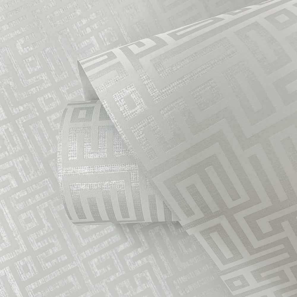 Geometric maze wallpaper roll DC60906 from the Deco 2 collection by Collins & Company