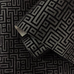Geometric maze wallpaper roll DC60910 from the Deco 2 collection by Collins & Company