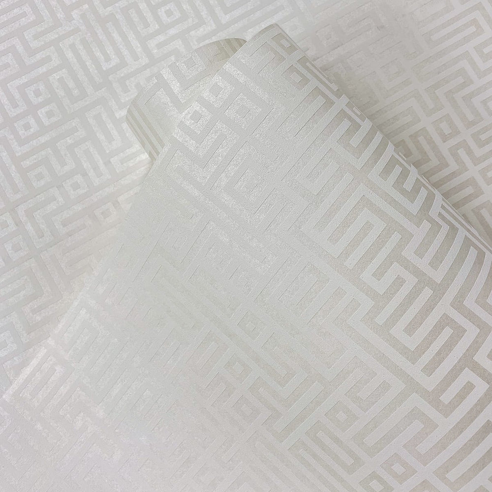 Geometric maze wallpaper roll DC60930 from the Deco 2 collection by Collins & Company
