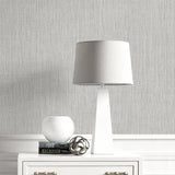 DC61003 faux linen wallpaper decor from the French Country collection by Collins & Company