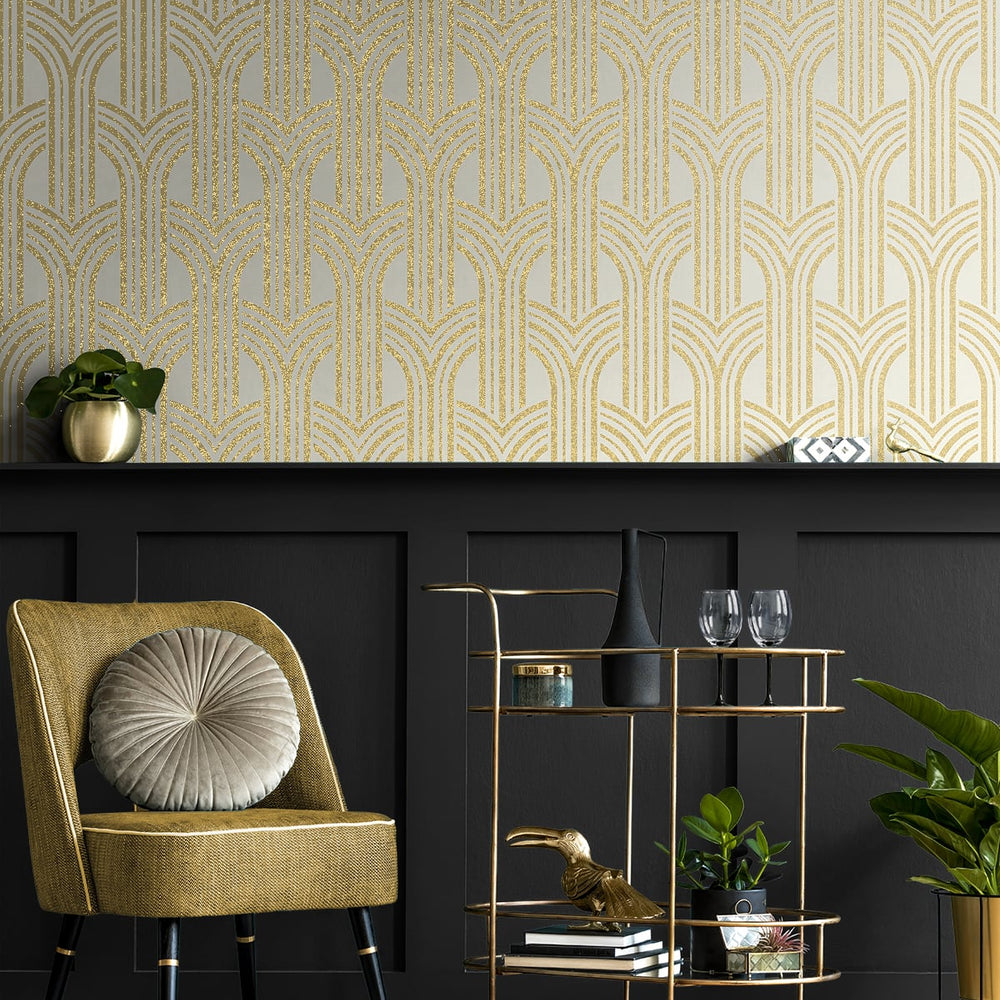 
                  
                    Deco wallpaper bar cart geometric DC61303 from the Deco 2 collection by Collins & Company
                  
                