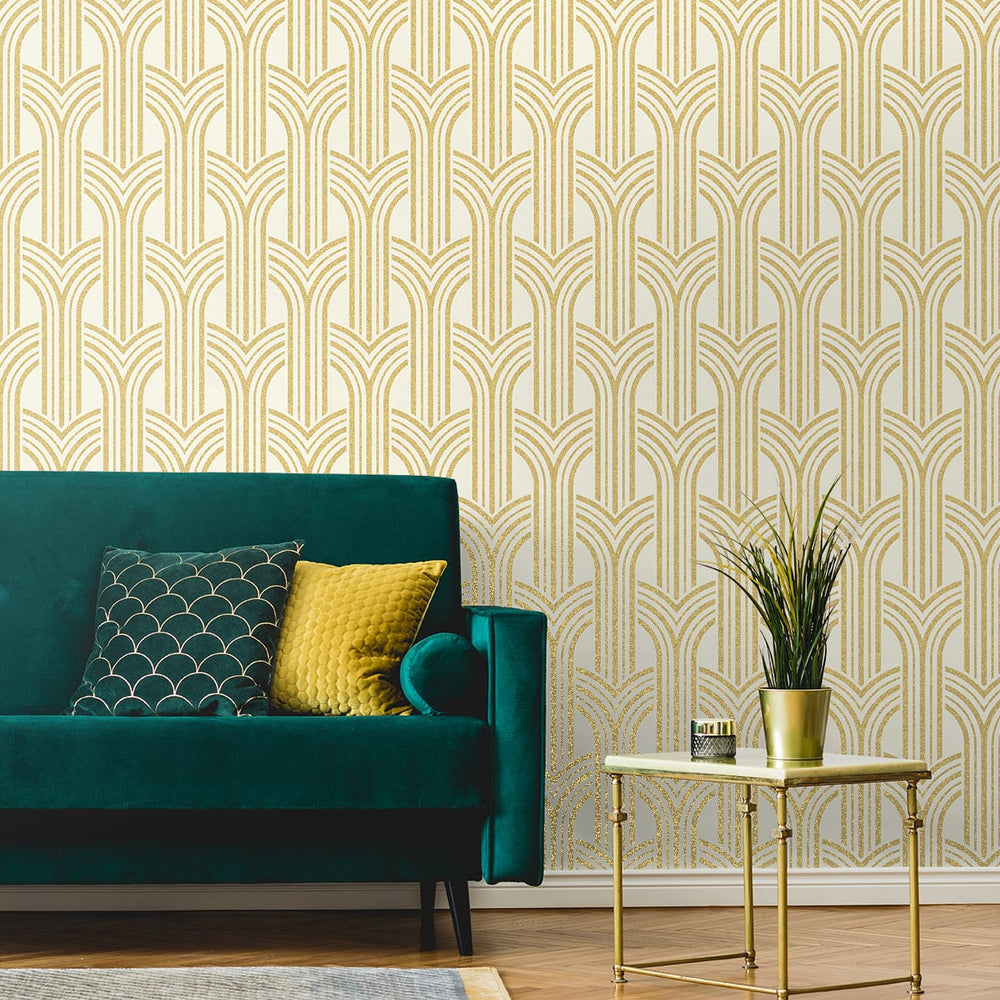 
                  
                    Deco wallpaper living room geometric DC61303 from the Deco 2 collection by Collins & Company
                  
                