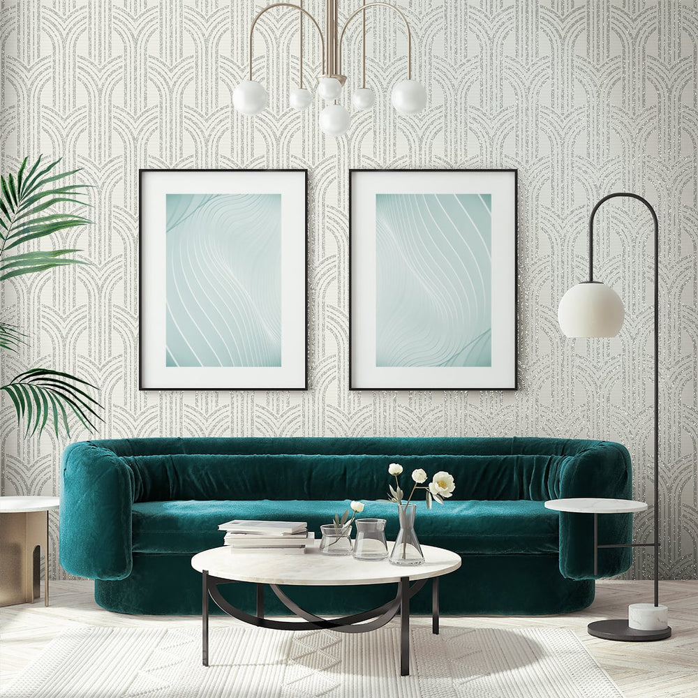 
                  
                    Deco wallpaper living room geometric DC61307 from the Deco 2 collection by Collins & Company
                  
                