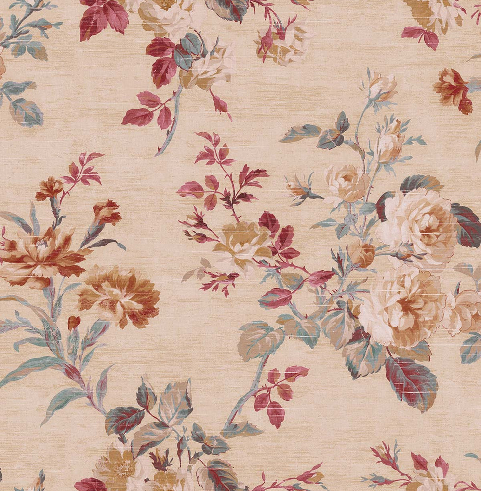 SD20707KD Agathius floral trail wallpaper from Say Decor