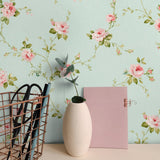 SD50502LD floral wallpaper office from Say Decor