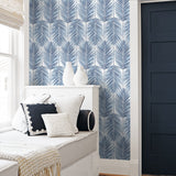 DT20002 Paradise Palm textured high performance wallpaper bedroom from DuPont™ Tedlar®