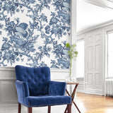 DT20200 crane toile textured vinyl wallpaper dining room from DuPont™ Tedlar®
