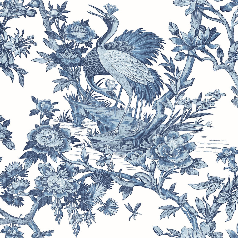DT20200 crane toile textured vinyl wallpaper from DuPont™ Tedlar®
