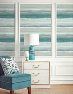 DT20302 watercolor stripe textured vinyl wallpaper living room from DuPont™ Tedlar® 