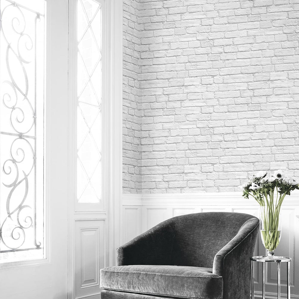 DT20400 vintage brick textured vinyl wallpaper entry from DuPont™ Tedlar®