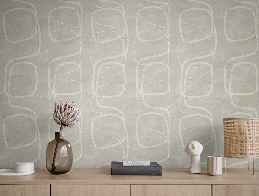 EG10200 geometric wallpaper decor from the Geometric Textures collection by Etten Studios