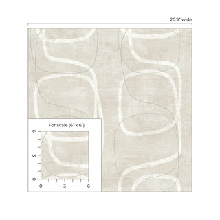 EG10200 geometric wallpaper scale from the Geometric Textures collection by Etten Studios