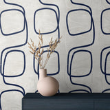 EG10202 geometric wallpaper decor from the Geometric Textures collection by Etten Studios
