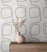 EG10208 geometric wallpaper decor from the Geometric Textures collection by Etten Studios