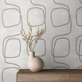 EG10208 geometric wallpaper decor from the Geometric Textures collection by Etten Studios