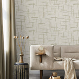 EG10307 abstract wallpaper living room from the Geometric Textures collection by Etten Studios