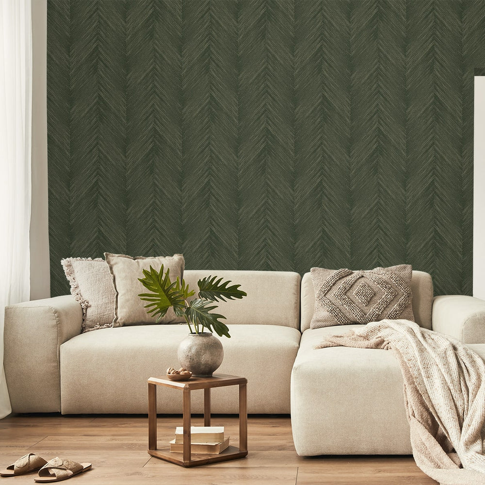 
                  
                    EG10604 chevron striped wallpaper living room from the Geometric Textures collection by Etten Studios
                  
                