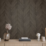 EG10606 chevron striped wallpaper decor from the Geometric Textures collection by Etten Studios
