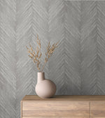EG10628 chevron striped wallpaper decor from the Geometric Textures collection by Etten Studios