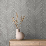EG10628 chevron striped wallpaper decor from the Geometric Textures collection by Etten Studios