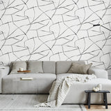 EG10700 abstract wallpaper living room from the Geometric Textures collection by Etten Studios