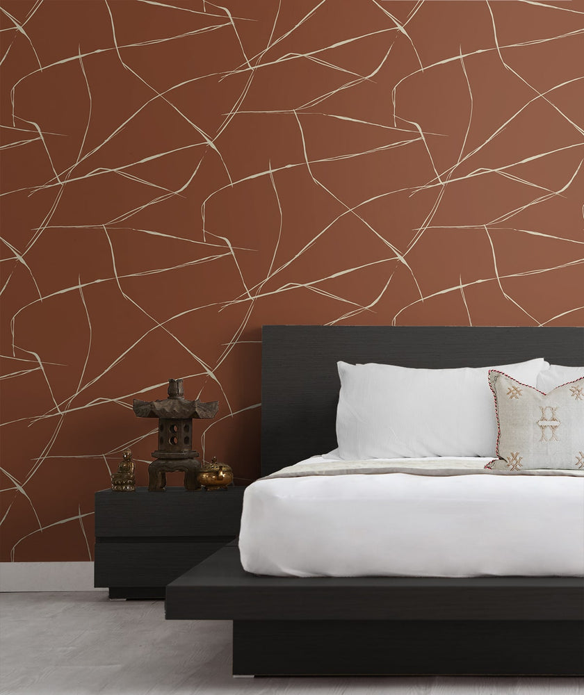 EG10701 abstract wallpaper bedroom from the Geometric Textures collection by Etten Studios