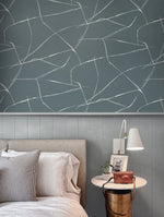 EG10712 abstract wallpaper bedroom from the Geometric Textures collection by Etten Studios