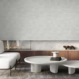 EG10800 ogee wallpaper living room from the Geometric Textures collection by Etten Studios