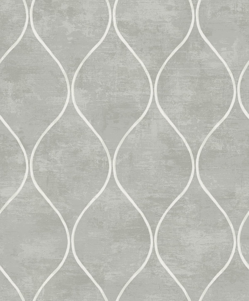 EG10808 ogee wallpaper from the Geometric Textures collection by Etten Studios