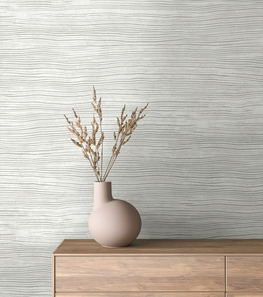 EG10900 stria faux wallpaper decor from the Geometric Textures collection by Seabrook Designs