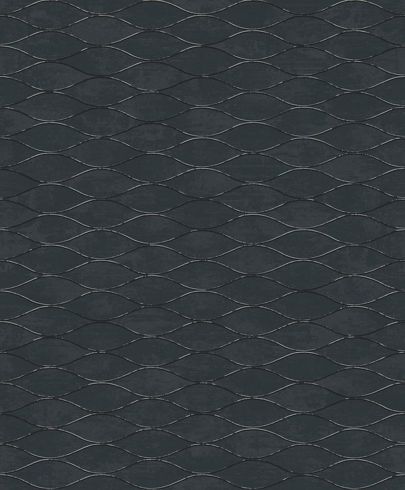 EG11102 ogee geometric wallpaper from the Geometric Textures collection by Etten Studios
