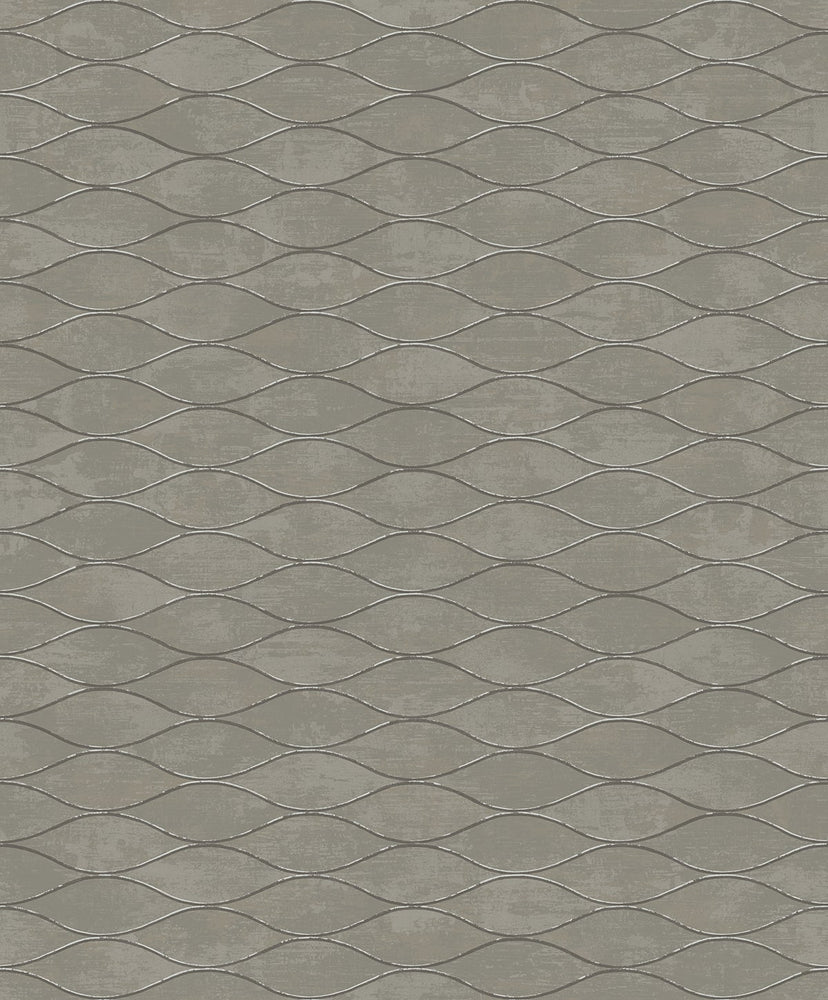 EG11107 ogee geometric wallpaper from the Geometric Textures collection by Etten Studios