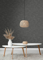 EG11110 ogee geometric wallpaper living room from the Geometric Textures collection by Etten Studios