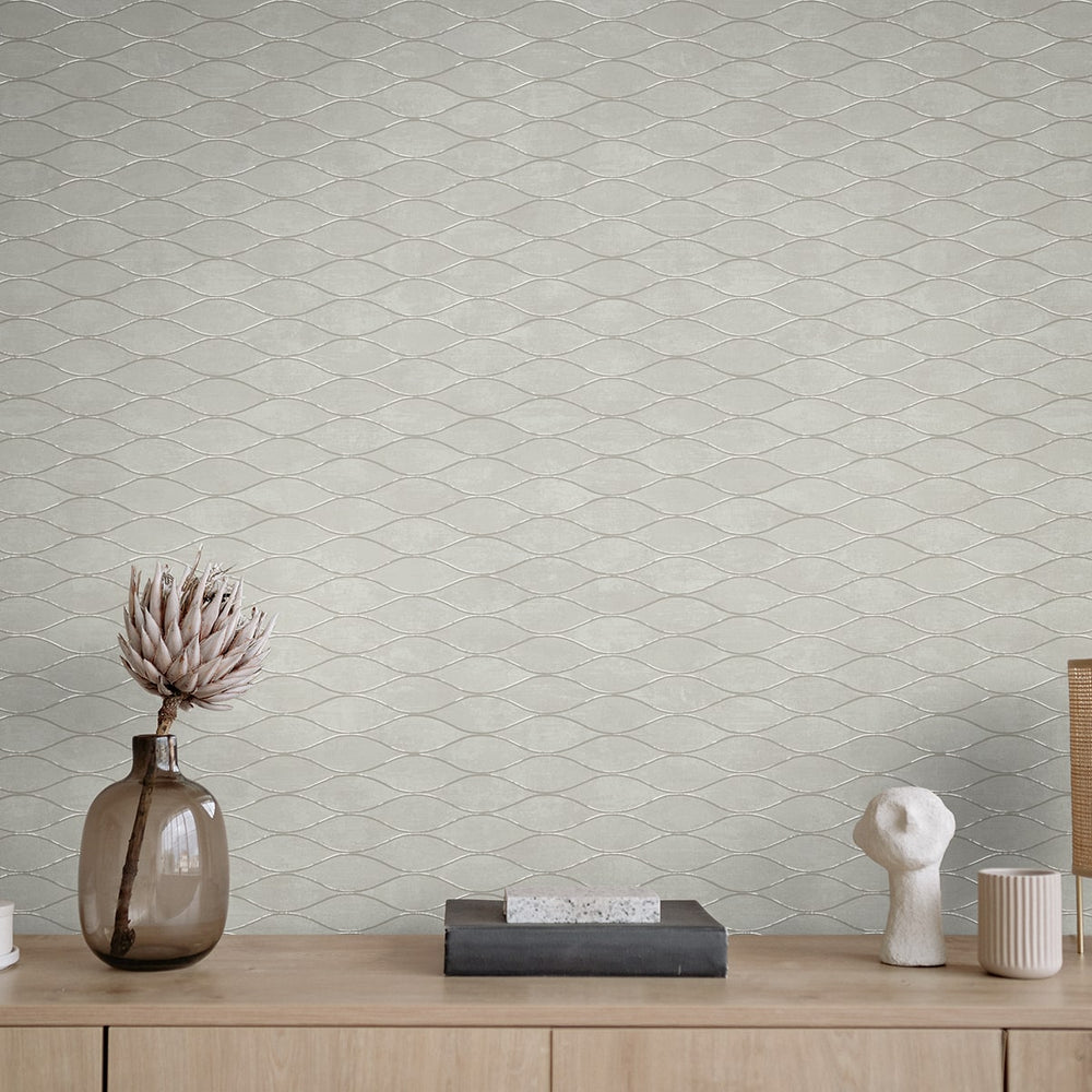 
                  
                    EG11118 ogee geometric wallpaper decor from the Geometric Textures collection by Etten Studios
                  
                