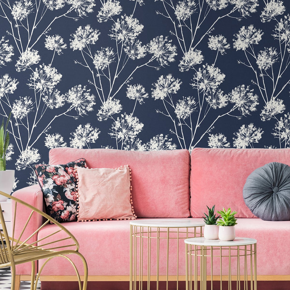 
                  
                    ET10412 dandelion fields floral wallpaper living room from Seabrook Designs
                  
                