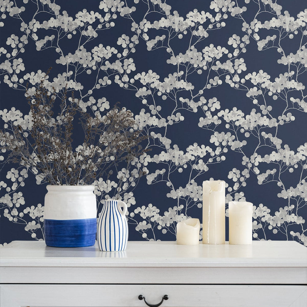 
                  
                    ET10502 bayberry blossom floral wallpaper entryway from Seabrook Designs
                  
                
