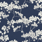 ET10502 bayberry blossom floral wallpaper from Seabrook Designs