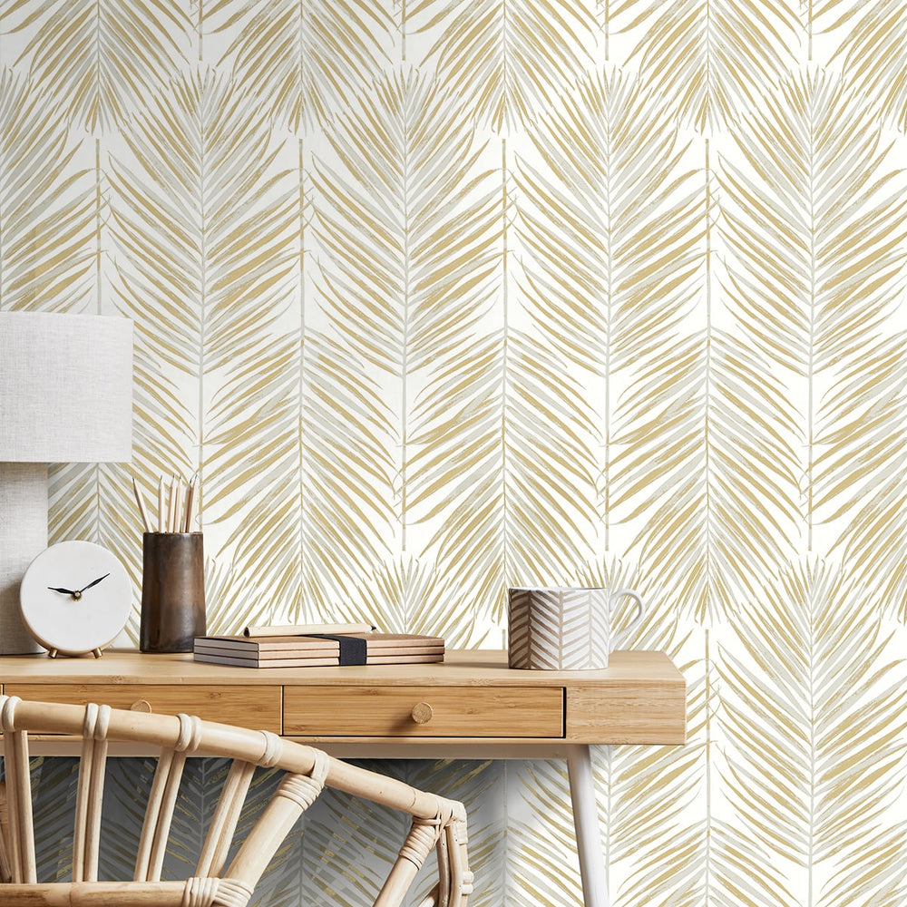 
                  
                    ET10710 palm leaf wallpaper desk from Seabrook Designs
                  
                