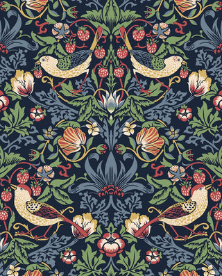 Vintage wallpaper William Morris ET11202 from Seabrook Designs