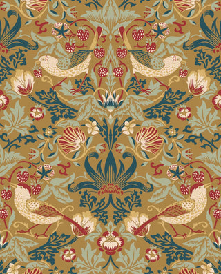 Vintage wallpaper William Morris ET11205 from Seabrook Designs