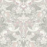 Bird vintage wallpaper ET11208 from the Vintage Garden collection by Seabrook Designs