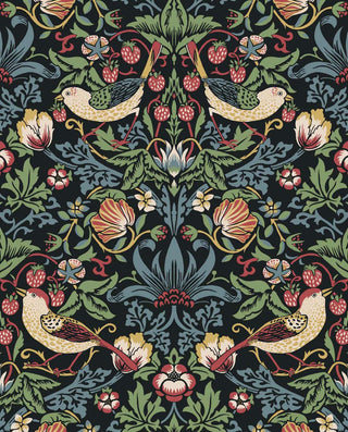 Vintage wallpaper William Morris ET11210 from Seabrook Designs