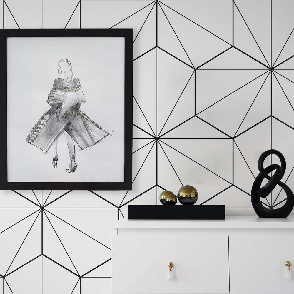 
                  
                    Geometric wallpaper decor ET11300 from Seabrook Designs
                  
                