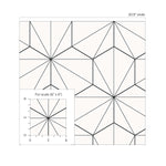 Geometric wallpaper scale ET11300 from Seabrook Designs