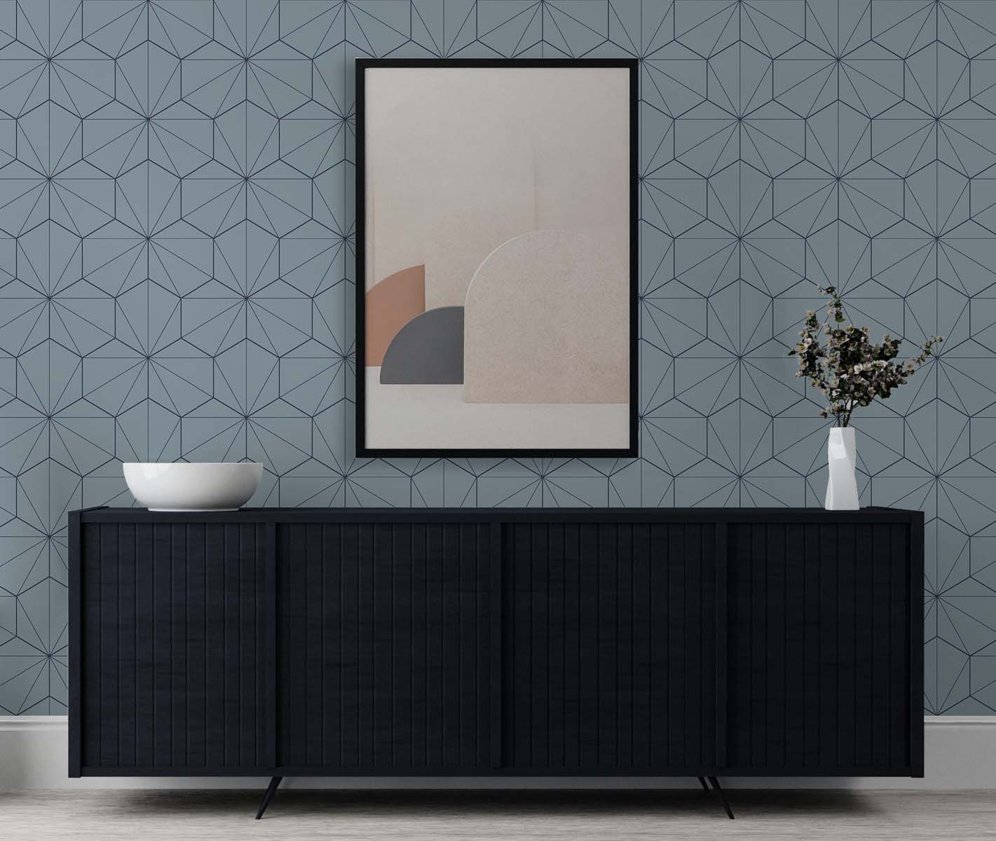 Sketchbook Geometric Wallpaper - SAMPLE ONLY – US Wall Decor